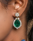 GREEN CRYSTALS VICTORIAN SET
