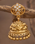 VINTAGE GOLDEN DOME JHUMKA