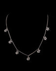 SPRING OF HEART EARRING WITH NECKCHAIN