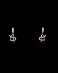 SPRING OF HEART EARRING WITH NECKCHAIN