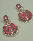 ROYAL PINK LOTUS PEARL CHANDBALI