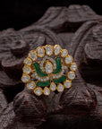 POLKI LOTUS RING