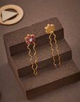 KUNDAN FLORAL HAIR PIN