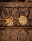 GOLDEN SPIRAL PENDANT SET