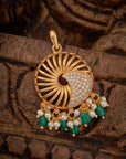 GOLDEN SPIRAL PENDANT SET