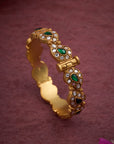 EMERALD KUNDAN ROYALE BANGLES