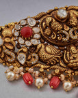 NAKASH CORAL BEADS CHOKER