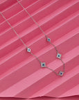 EVIL EYE CHARM NECK CHAIN