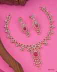 RED AURA NECKLACE SET
