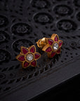 BLOSSOM KUNDAN STUDS