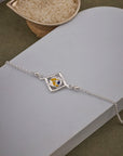 OM SILVER CHARM RAKHI