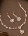 PETAL HALO NECKLACE SET