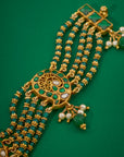 GREEN KUNDAN HERITAGE CHOKER