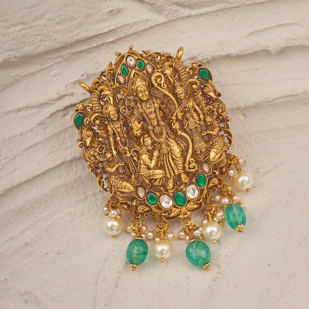 SRI RAMA SITA DARBAR PENDANT