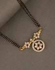 SILVER TEMPLE MANGALSUTRA