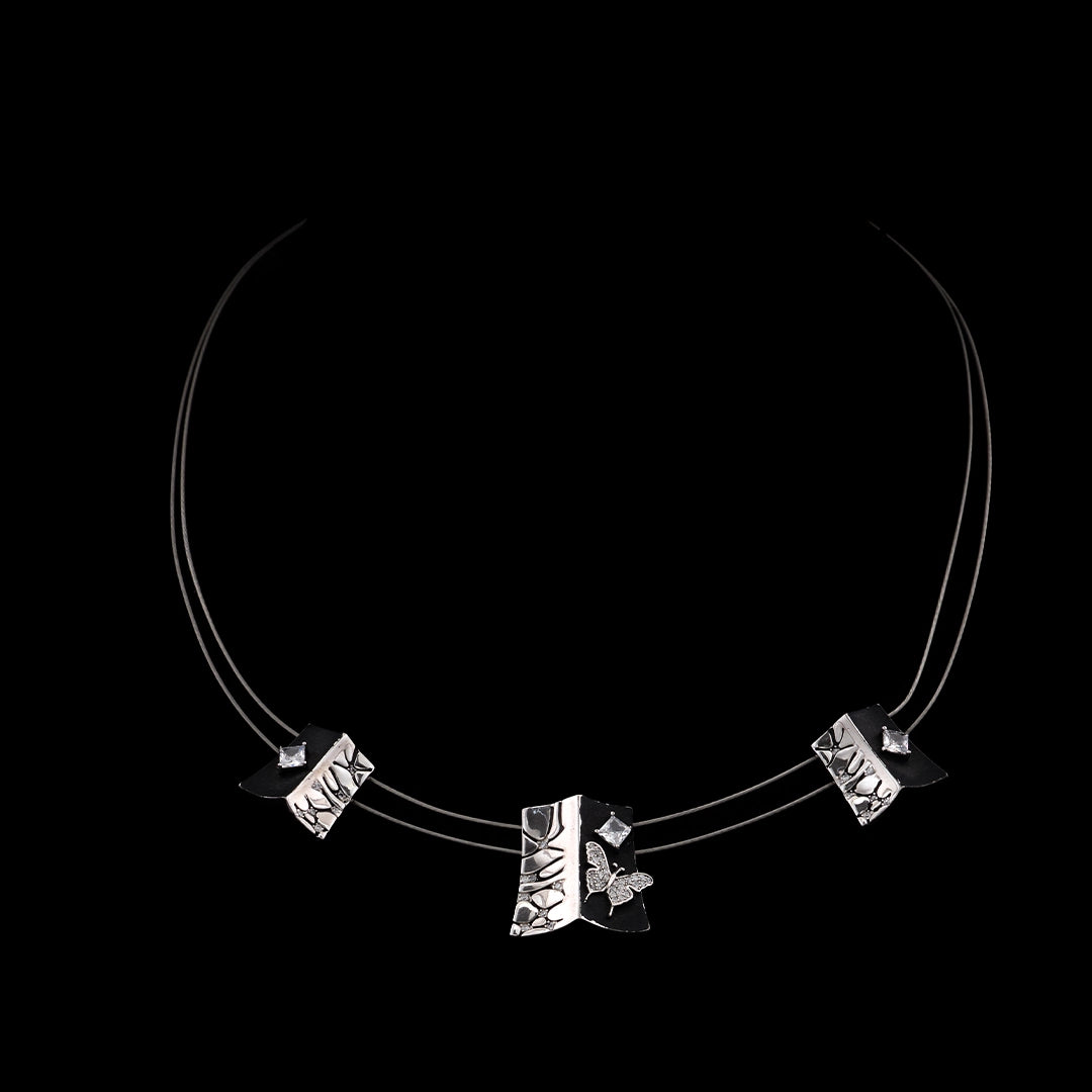 BUTTERFLY NECKLACE SET