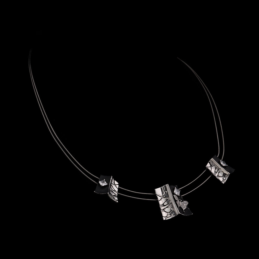 BUTTERFLY NECKLACE SET