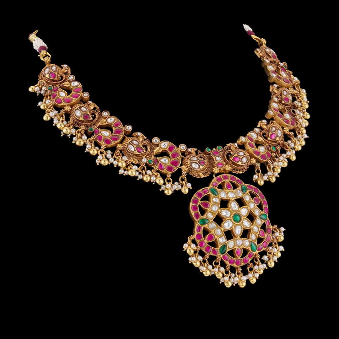 RAJASI RUBY KEMP NECKLACE