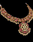 RAJASI RUBY KEMP NECKLACE