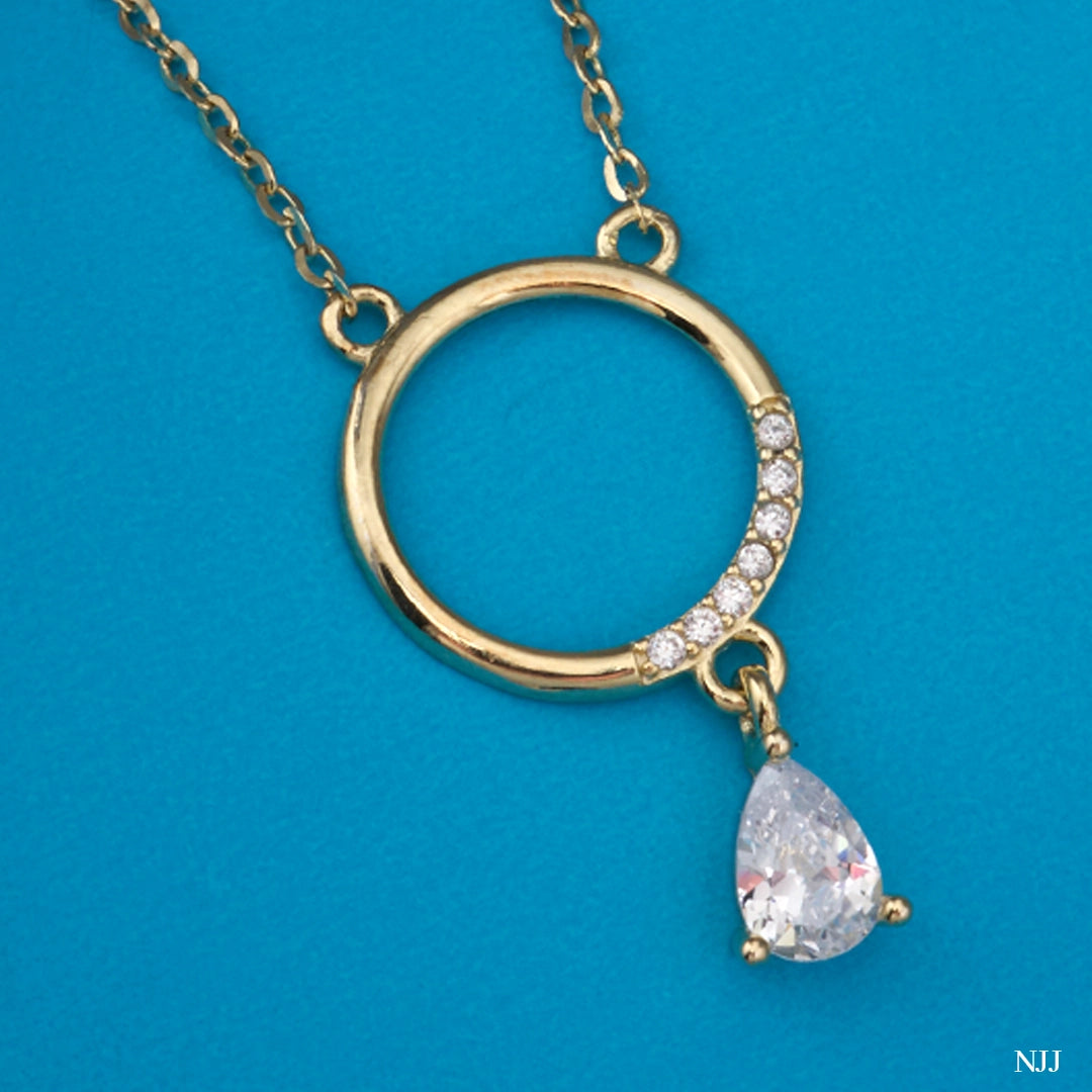 CRYSTAL DROP NECKLACE