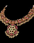RAJASI RUBY KEMP NECKLACE
