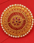 TRADITIONAL PEARL BROOCH