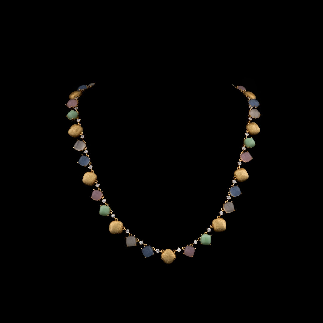 BLUSH &amp; MINT NECKLACE SET