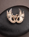 ANTIQUE SWAN MOTIF BROOCH