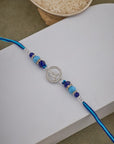 NEEL SHAKTI SILVER RAKHI