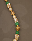 EMERALD PEARL BEADED CHAIN