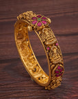 LAKSHMI VAIBHAVA RUBY BANGLE