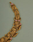 LAKSHMI EMERALD BEADS NECKLACE