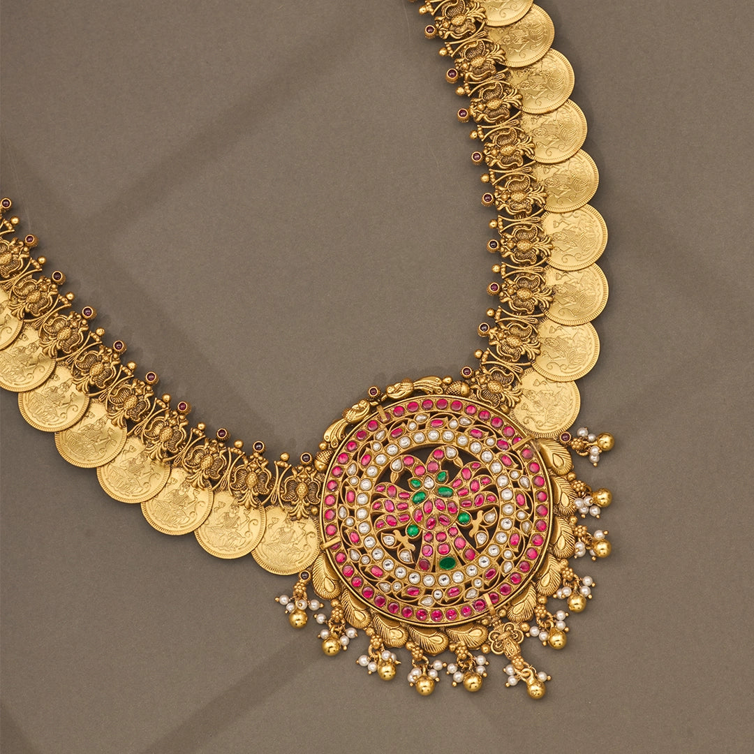 ROYAL LAKSHMI GANDABERUNDA NECKLACE