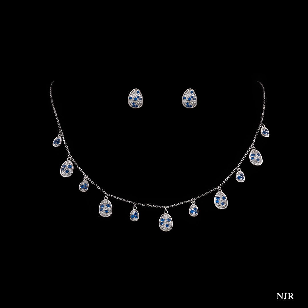 AZURE DROP NECKLACE SET