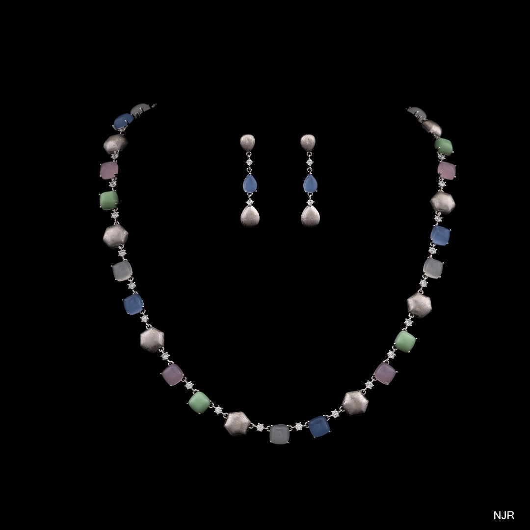 CANDY STONE NECKLACE SET