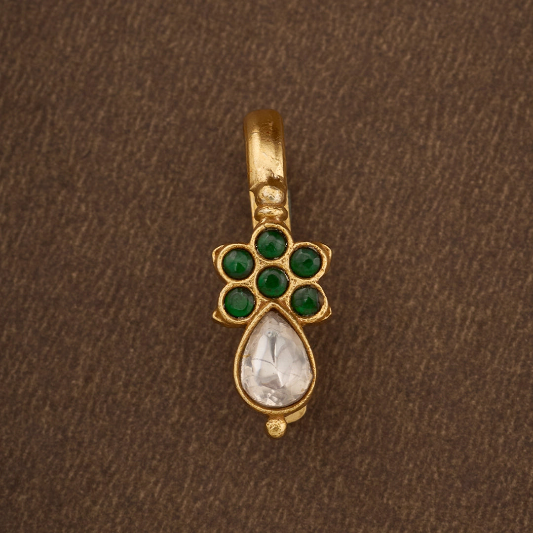 EMERALD TEARDROP BUGADI