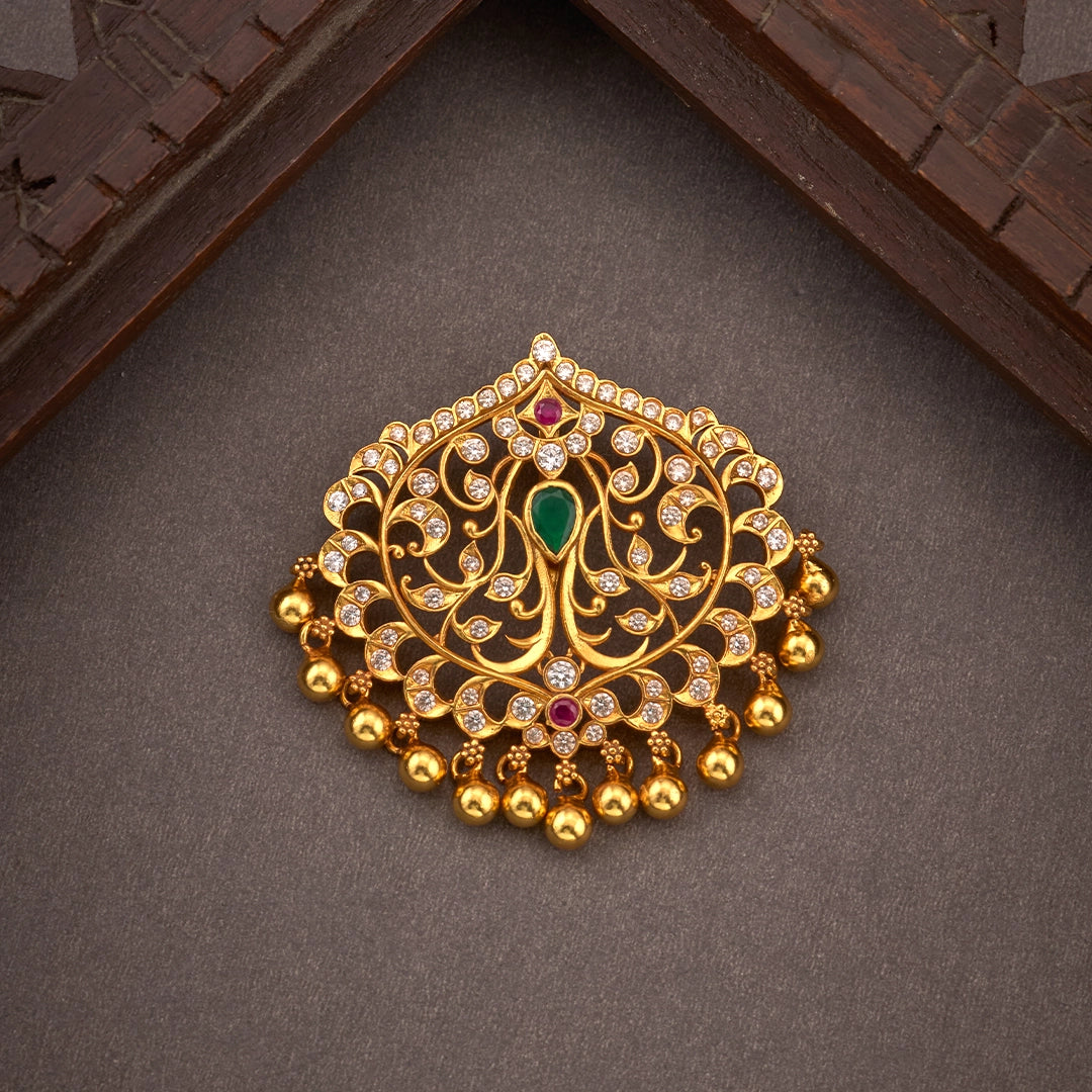 ROYAL EMERALD BLOOM PENDANT