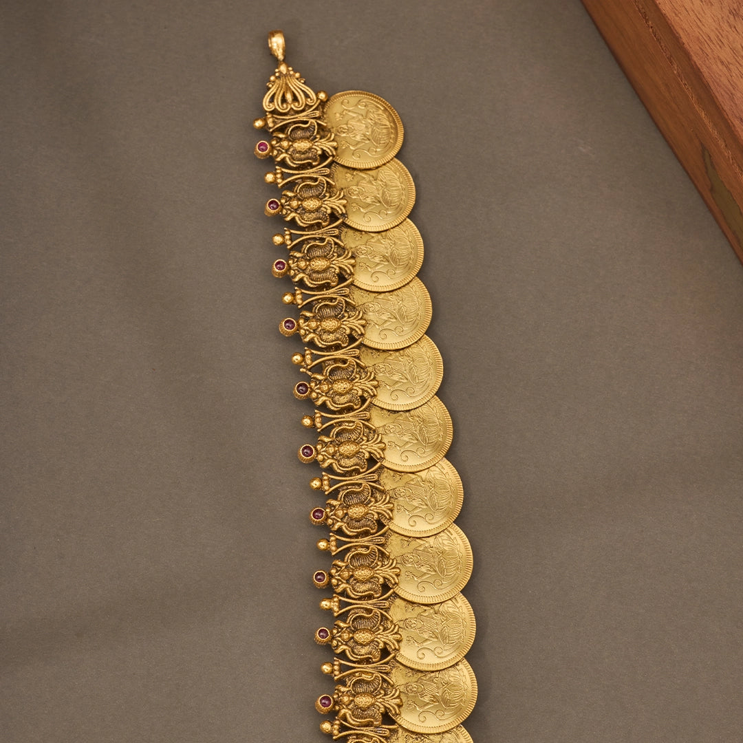 ROYAL LAKSHMI GANDABERUNDA NECKLACE