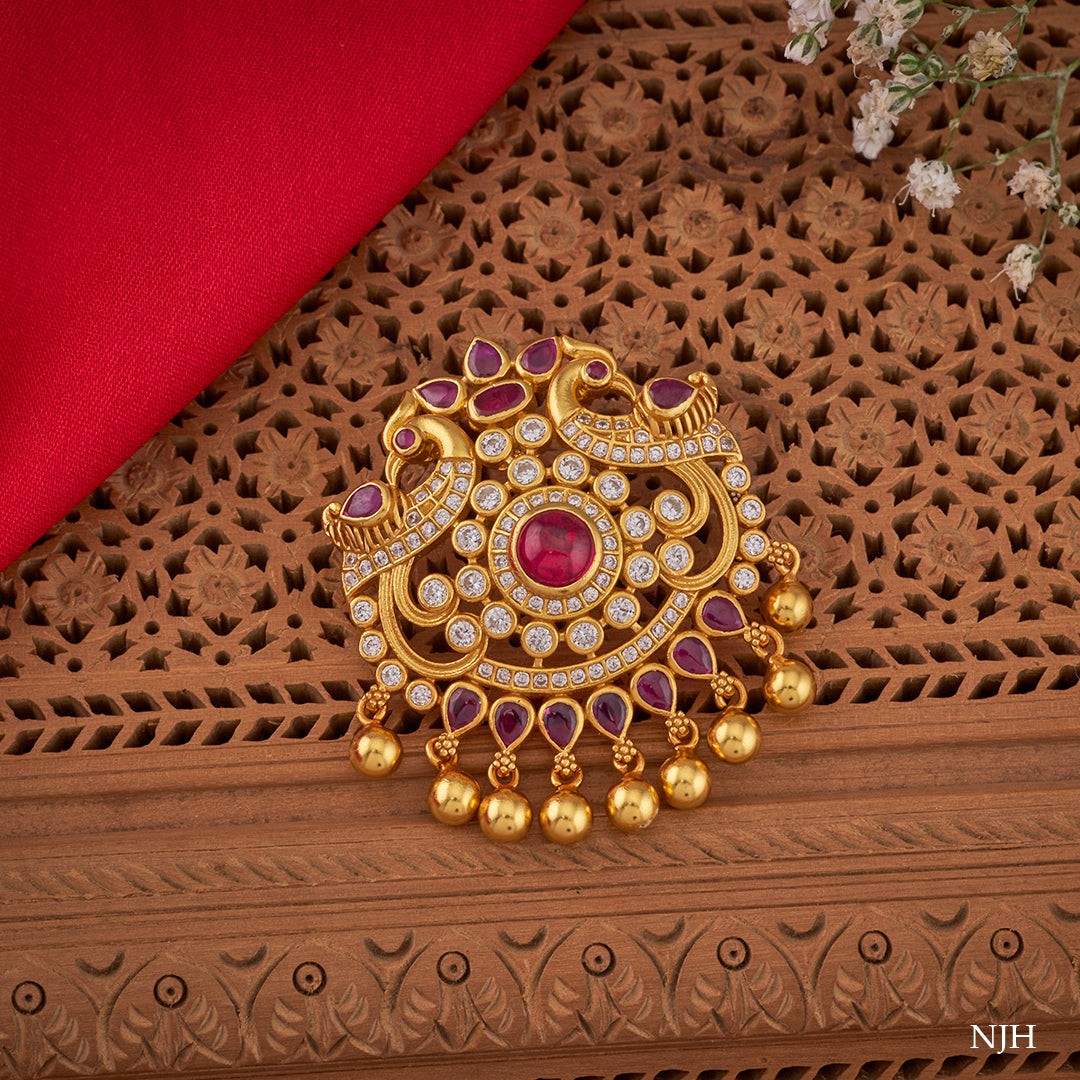 TRADITIONAL PEACOCK PENDANT