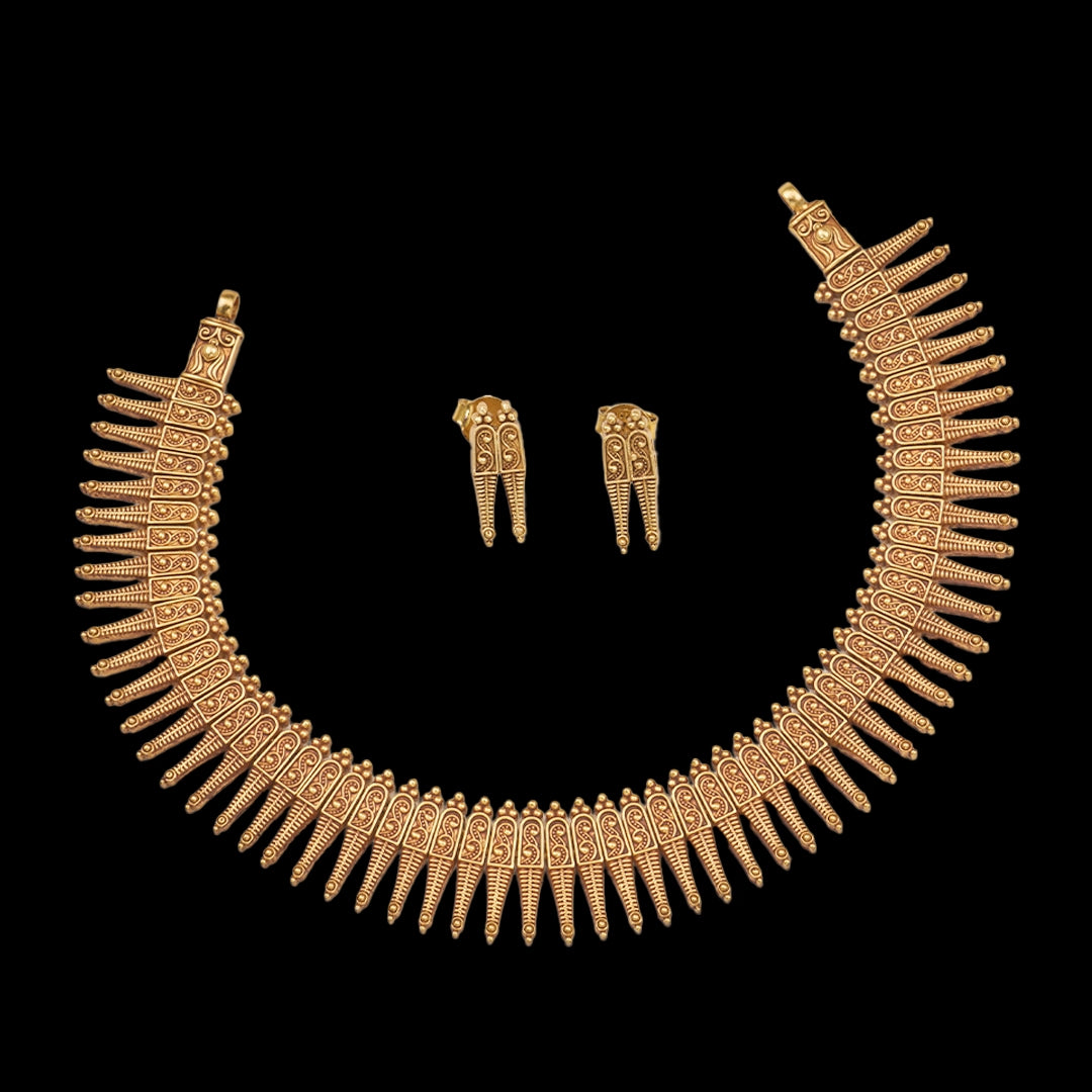 VINTAGE TRIBAL NECKLACE SET