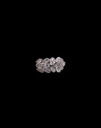 SILVER ALLOY CUBIC RING