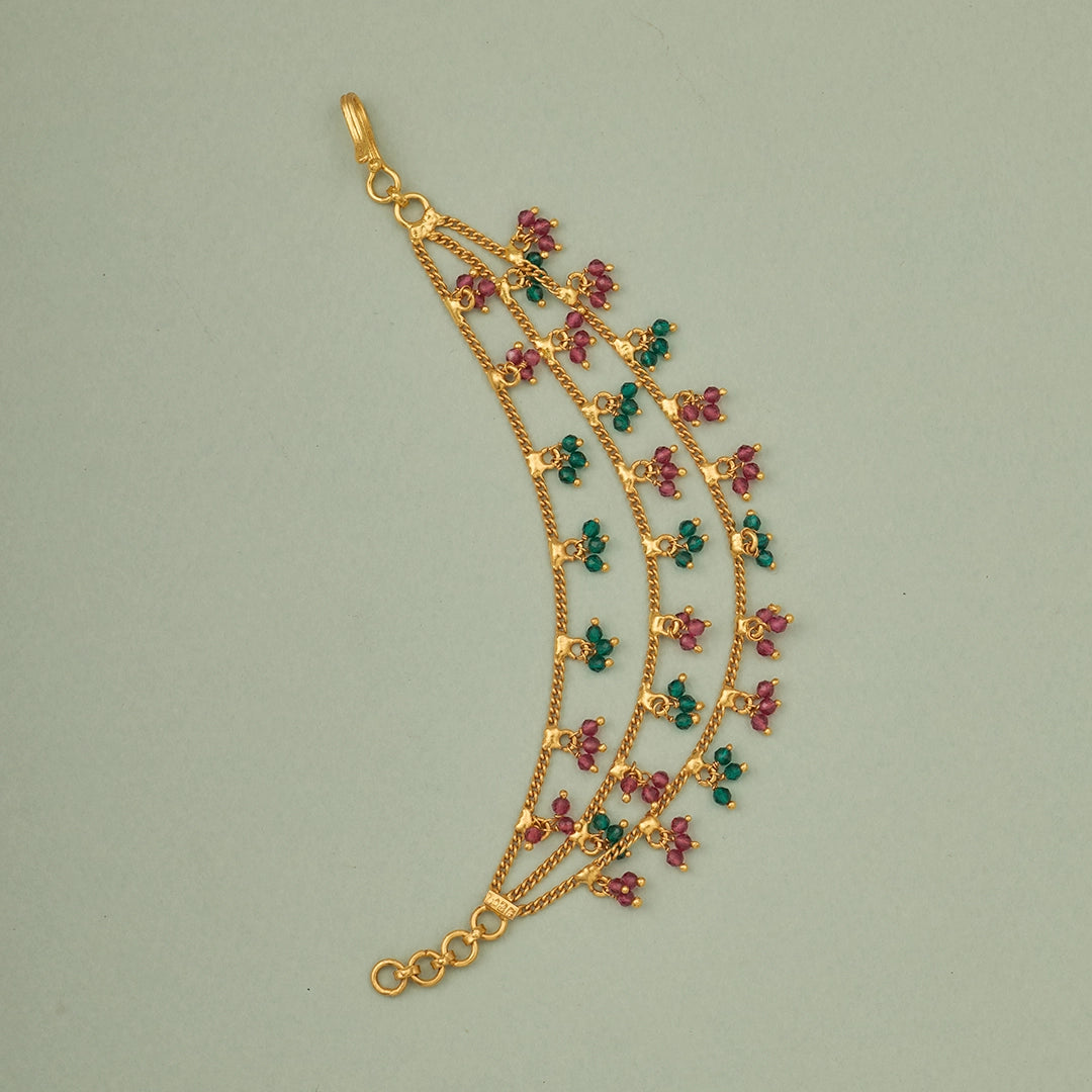 RED AND GREEN BEADS MATIL