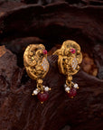 TRADITIONAL PEACOCK EARRINGS