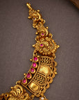 MAYURA GREEN ANTIQUE NECKLACE