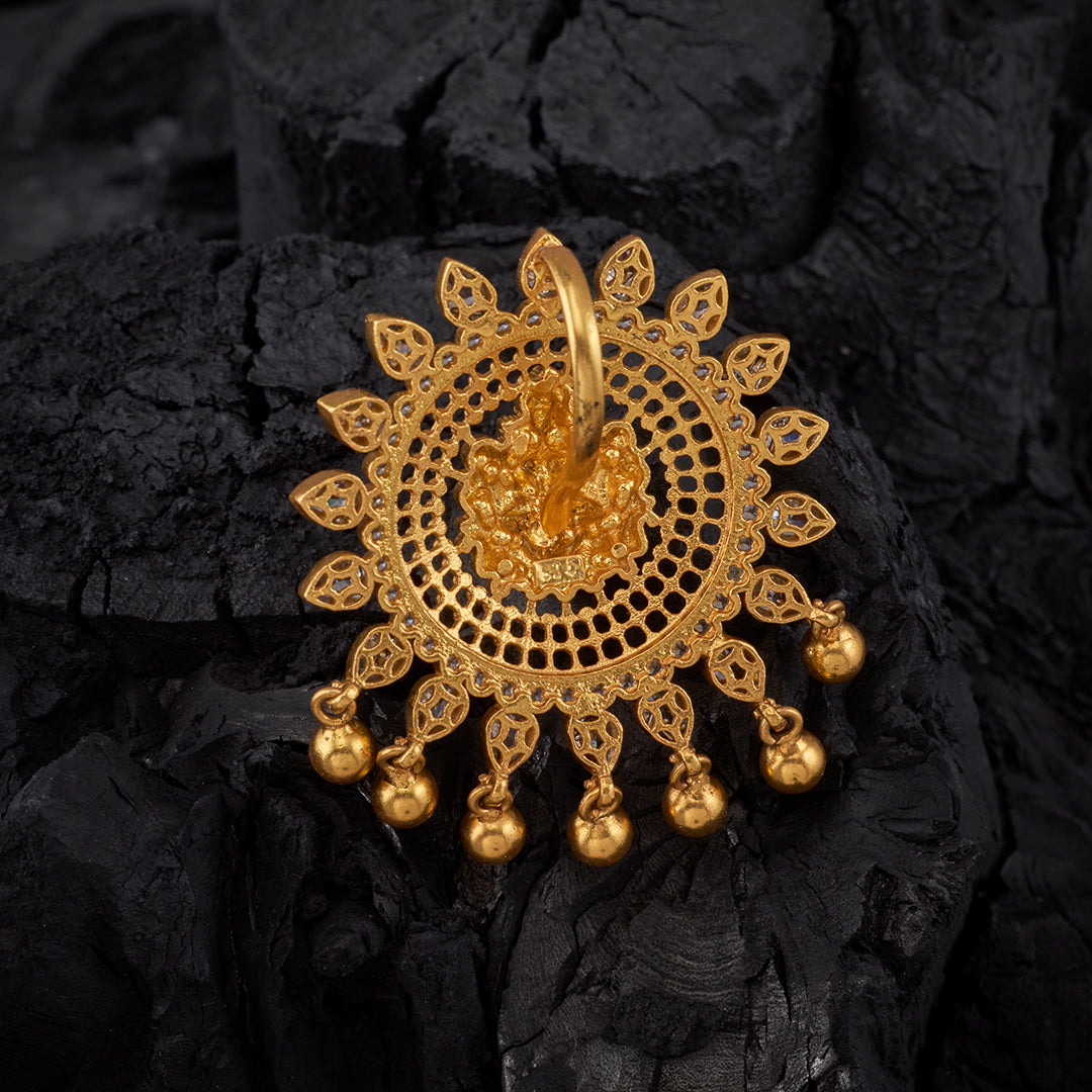 STONE LAKSHMI PENDANT