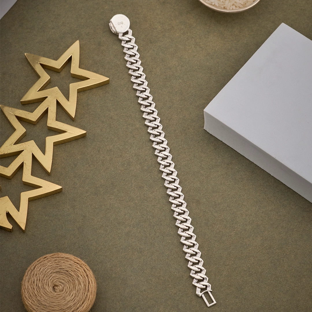 CREST CHAIN BRACELET