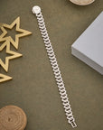 CREST CHAIN BRACELET