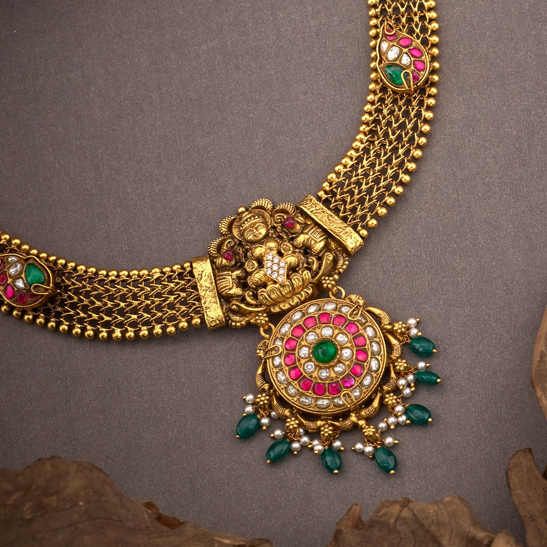 RAJ LAKSHMI KEMP NECKLACE