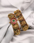 SILVER TRADITIONAL KUNDAN BANGLES