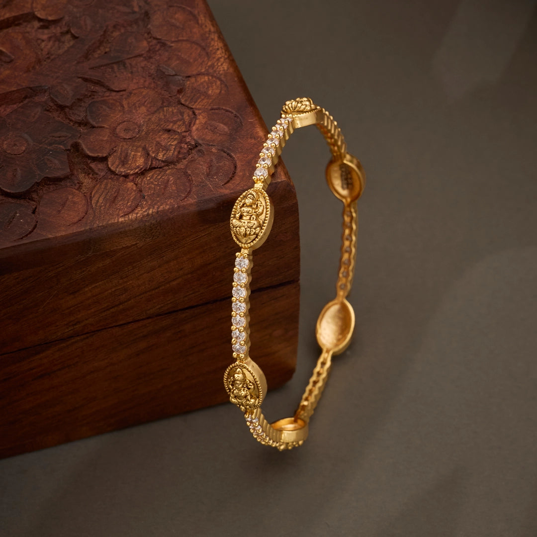 DIVINE LAKSHMI CZ BANGLE